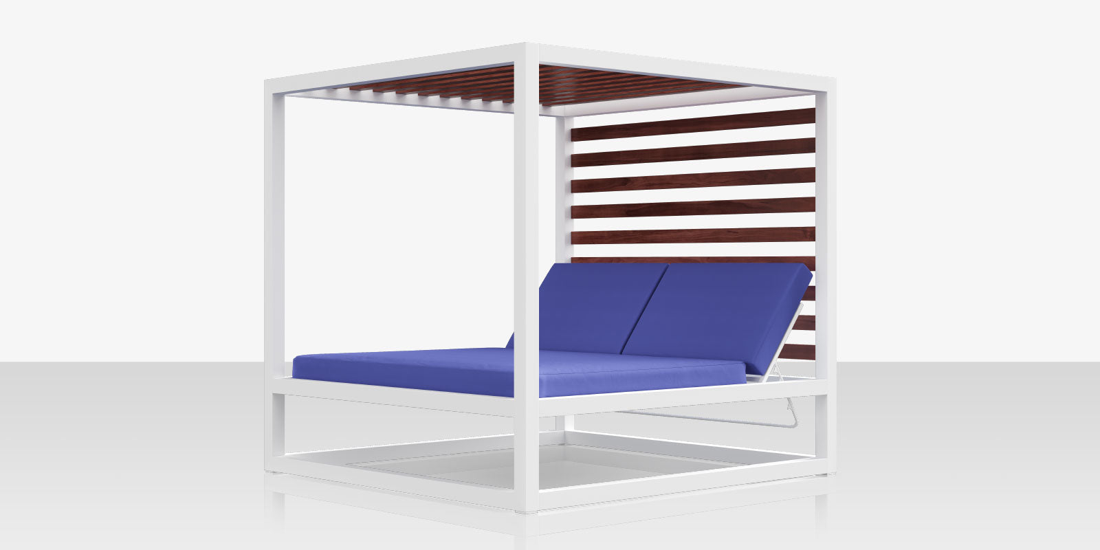 DecoScapes Furniture Breeze Aluminum Daybed Square
