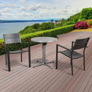 International Home Miami Atlantic Koningsdam 3 Piece Round Patio Dining Set