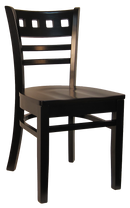H&D Seating Masquerade Series Wood Chair - Set of 2