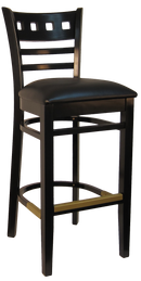 H&D Seating Masquerade Series Wood Barstool