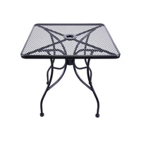 H&D Seating  Wrought Iron Mesh Top Table with Base -  24"x 24" /  30 x 30" / 36 x 36 / 30 x 48"