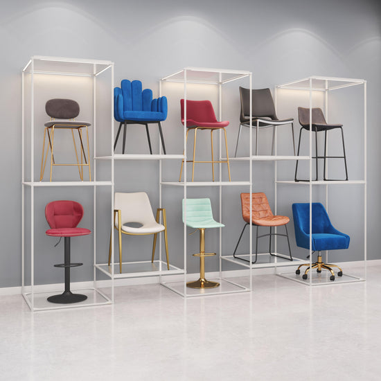 Zuo Modern Zuo Chair Display Light Gray