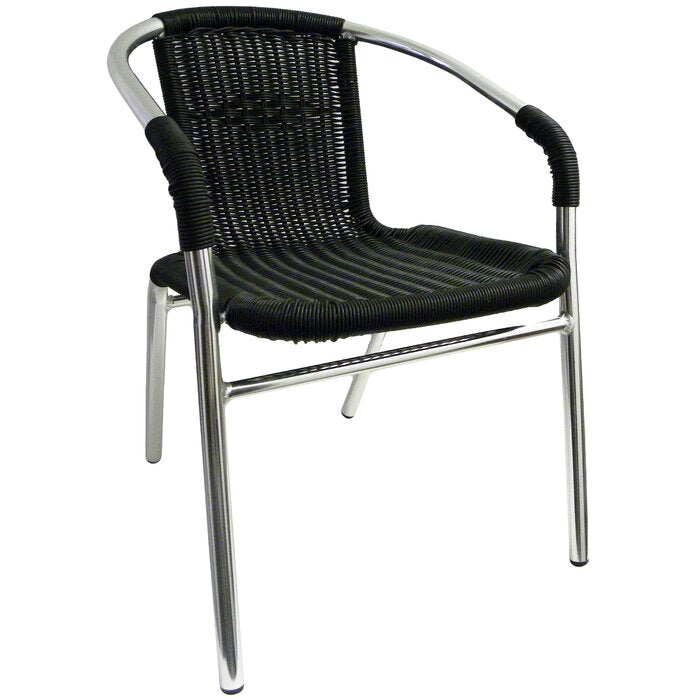 H&D Seating Stacking Patio Dining Armchair