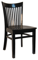 H&D Seating Columbia Series Wood Chair - Set of 2
