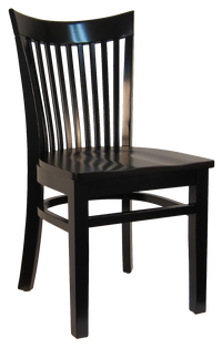 H&D Seating Columbia Series Wood Chair - Set of 2