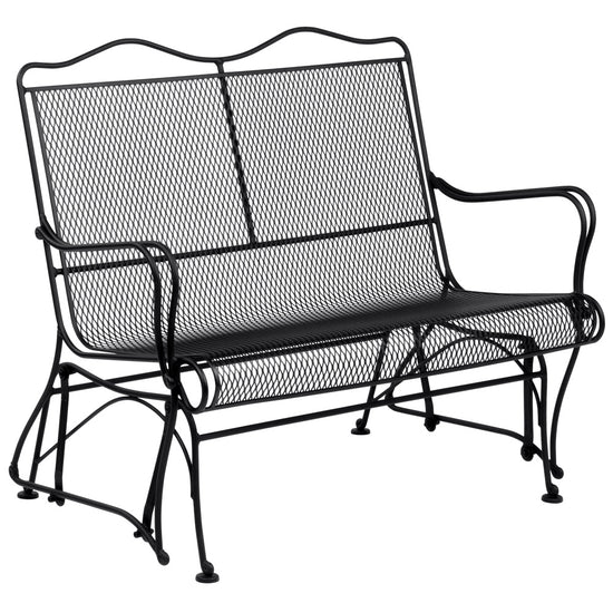 Woodard Tucson High-Back Gliding Love Seat