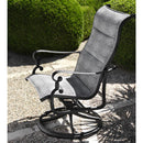 Woodard Avondale Padded Sling Dining Arm Chair