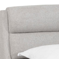 Sunpan Senna Bed Queen / King Belfast Heather Grey