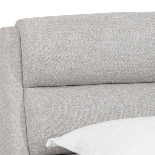 Sunpan Senna Bed Queen / King Belfast Heather Grey