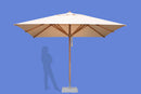 Bambrella Levante 2.5 x 3.5m (8.5 x 11.5) Rectangle Bamboo Umbrella