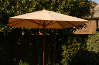 Bambrella Levante 2.6m Square Bamboo Umbrella