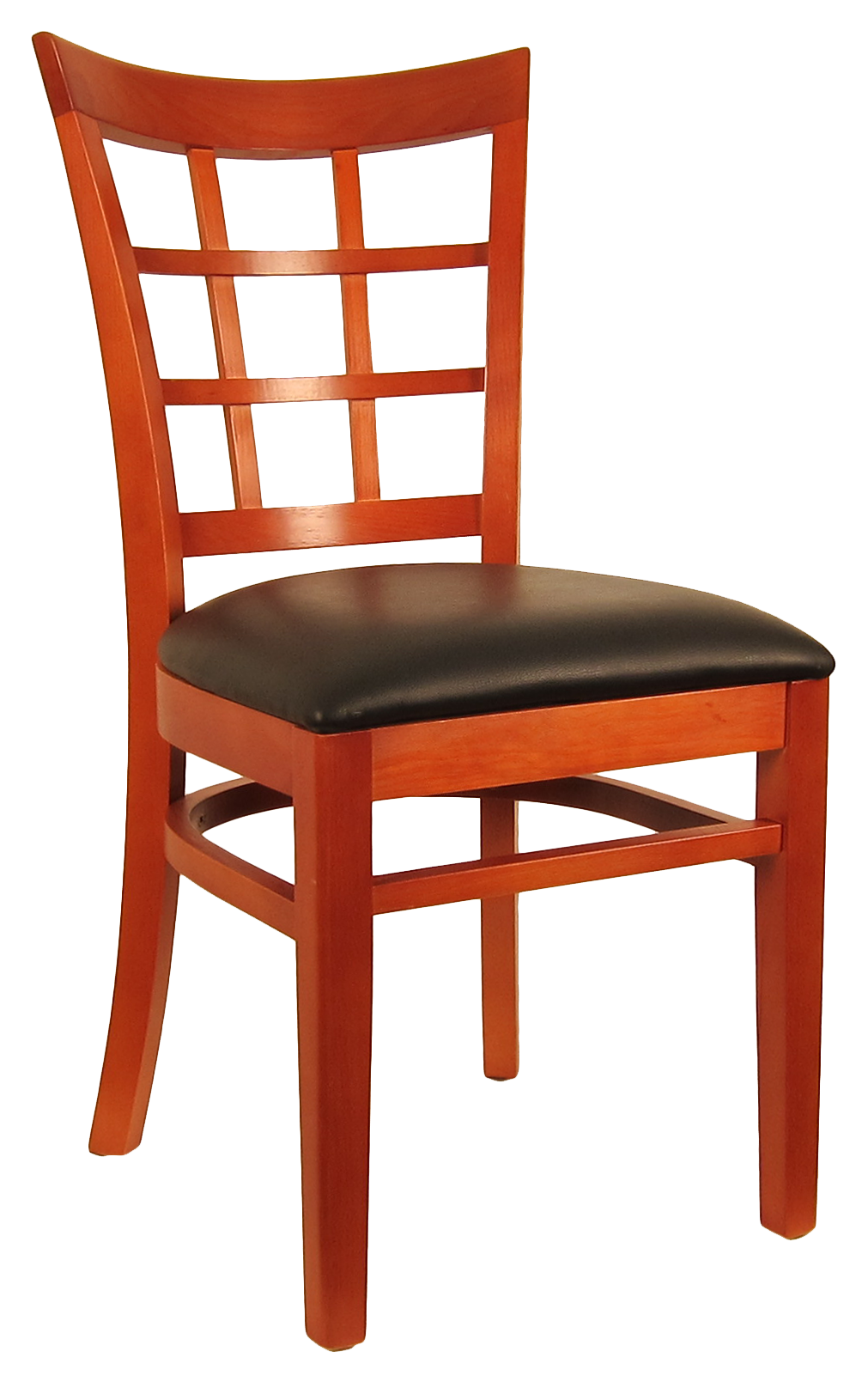 H&D Seating Window Back Series Wood Chair - Set of 2