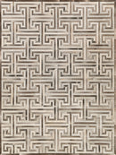 Exquisite Rugs Natural Hide Cowhide Silver Area Rug
