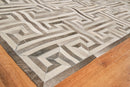 Exquisite Rugs Natural Hide Cowhide Silver Area Rug
