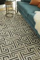Exquisite Rugs Natural Hide Cowhide Silver Area Rug