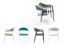 Florida Seating Powder Coated Aluminum Frame Side Chair - TEX-01S