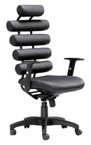 Zuo Modern Unico Office Chair in Black/White