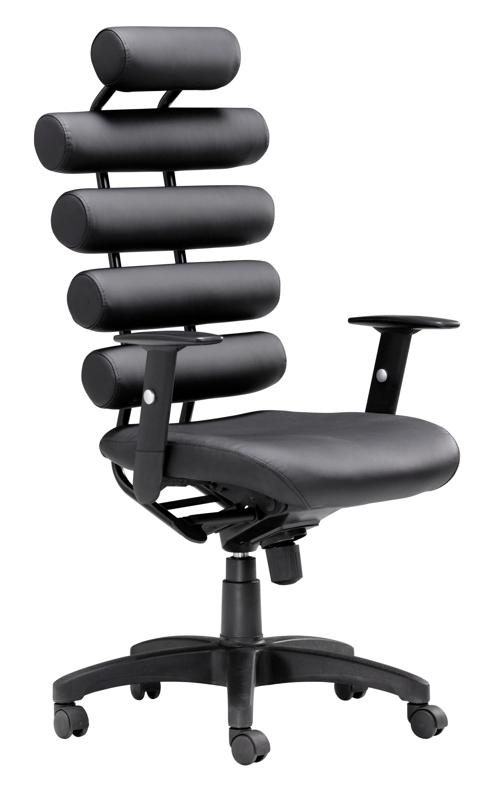 Zuo Modern Unico Office Chair in Black/White