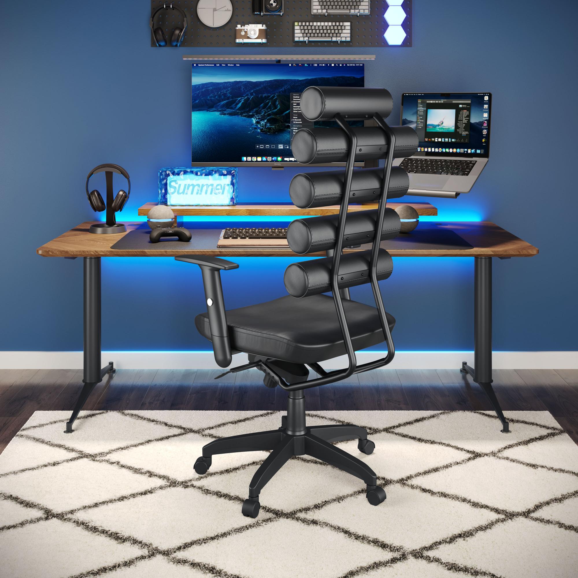 Zuo Modern Unico Office Chair in Black/White