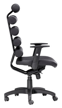 Zuo Modern Unico Office Chair in Black/White