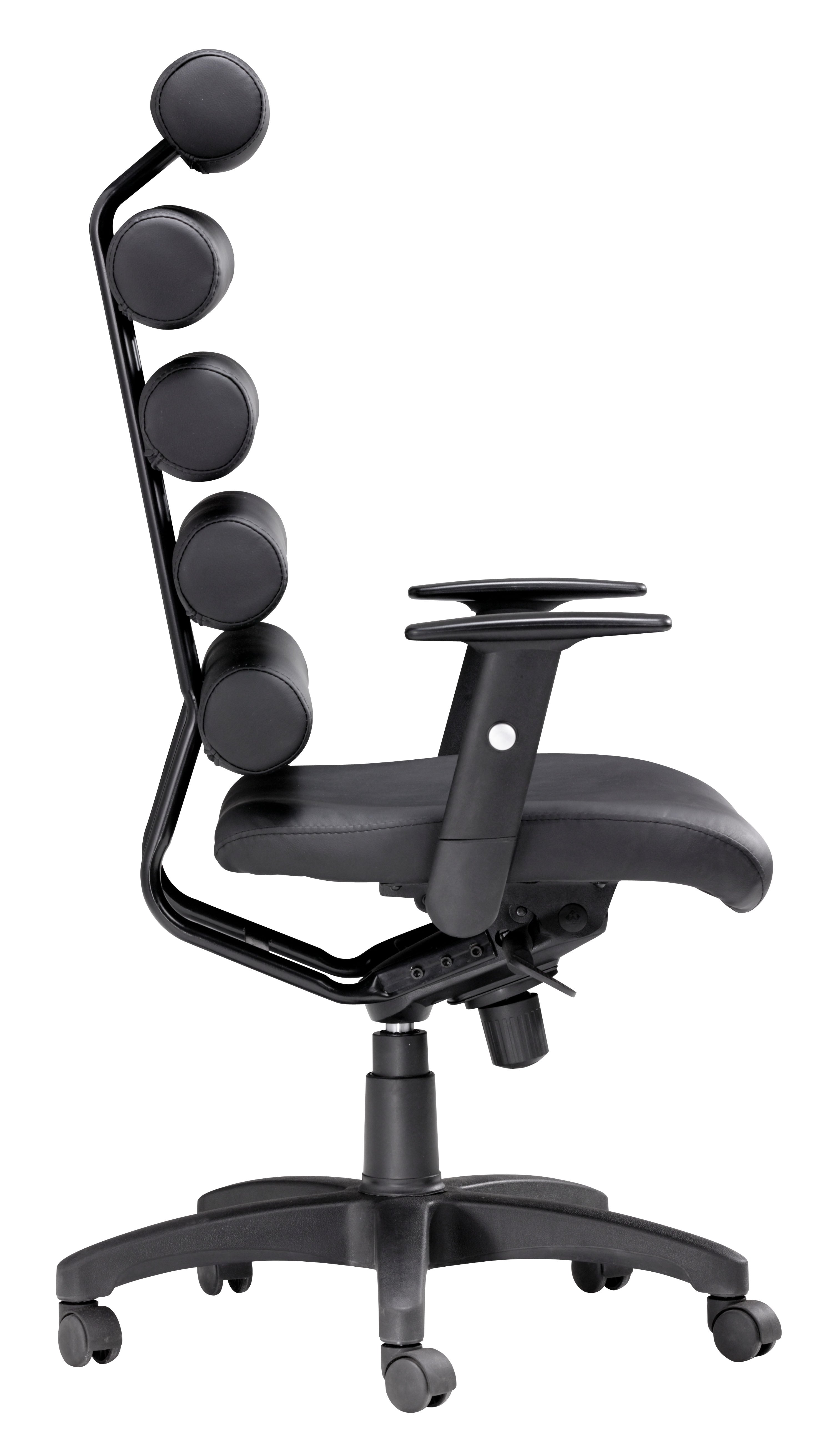 Zuo Modern Unico Office Chair in Black/White