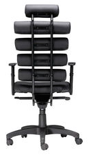 Zuo Modern Unico Office Chair in Black/White