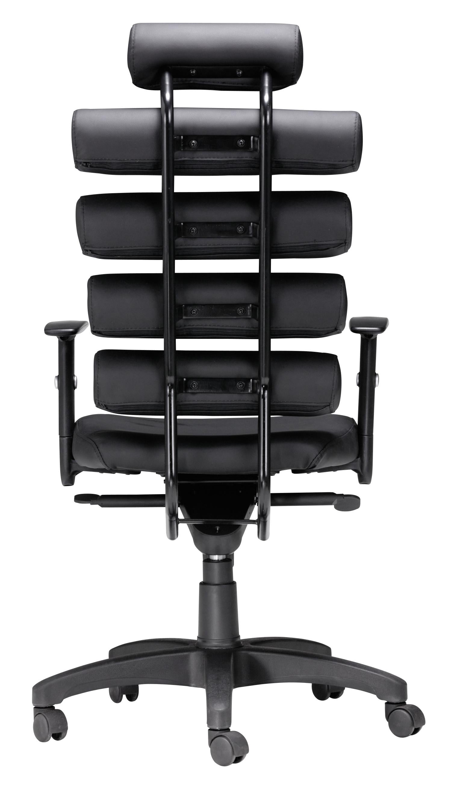 Zuo Modern Unico Office Chair in Black/White