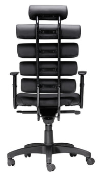 Zuo Modern Unico Office Chair in Black/White