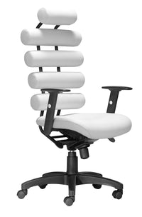 Zuo Modern Unico Office Chair in Black/White