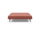 Innovation Living Cubed Full Size Sofa Bed With Dark Wood Legs