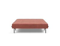 Innovation Living Cubed Full Size Sofa Bed With Dark Wood Legs