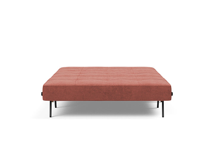 Innovation Living Cubed Full Size Sofa Bed With Dark Wood Legs