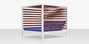 DecoScapes Furniture Breeze Aluminum Daybed Square