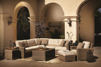 Sunset West Coronado Wicker Sectional With Cushions