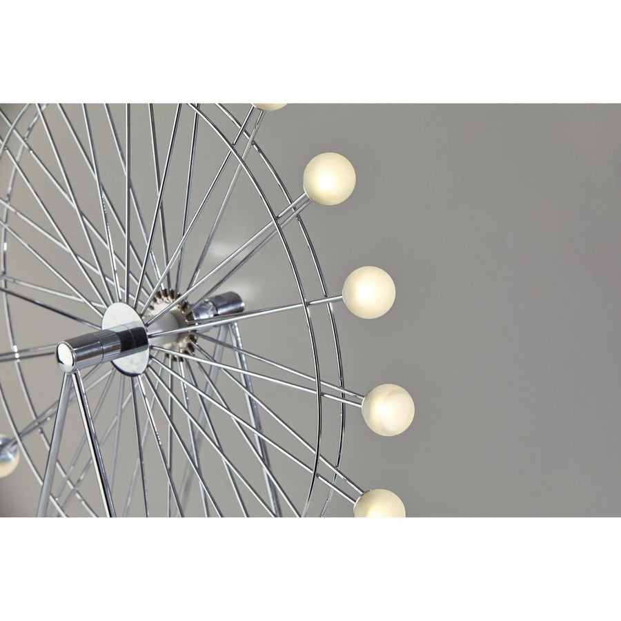 Adesso Coney Large LED Ferris Wheel Lamp
