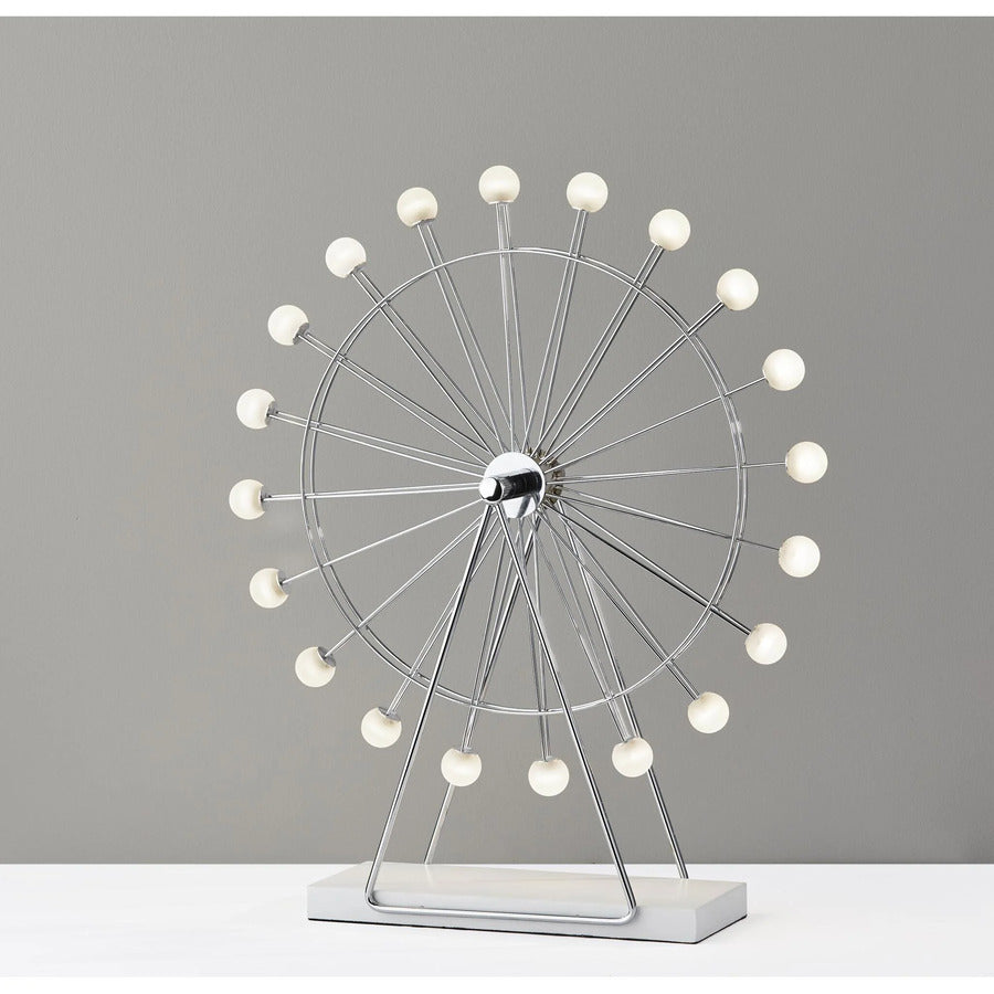 Adesso Coney Large LED Ferris Wheel Lamp