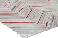 Exquisite Rugs Natural Hide Cowhide Silver Area Rug