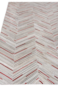 Exquisite Rugs Natural Hide Cowhide Silver Area Rug