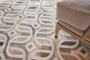 Exquisite Rugs Natural Hide Cowhide Silver Area Rug