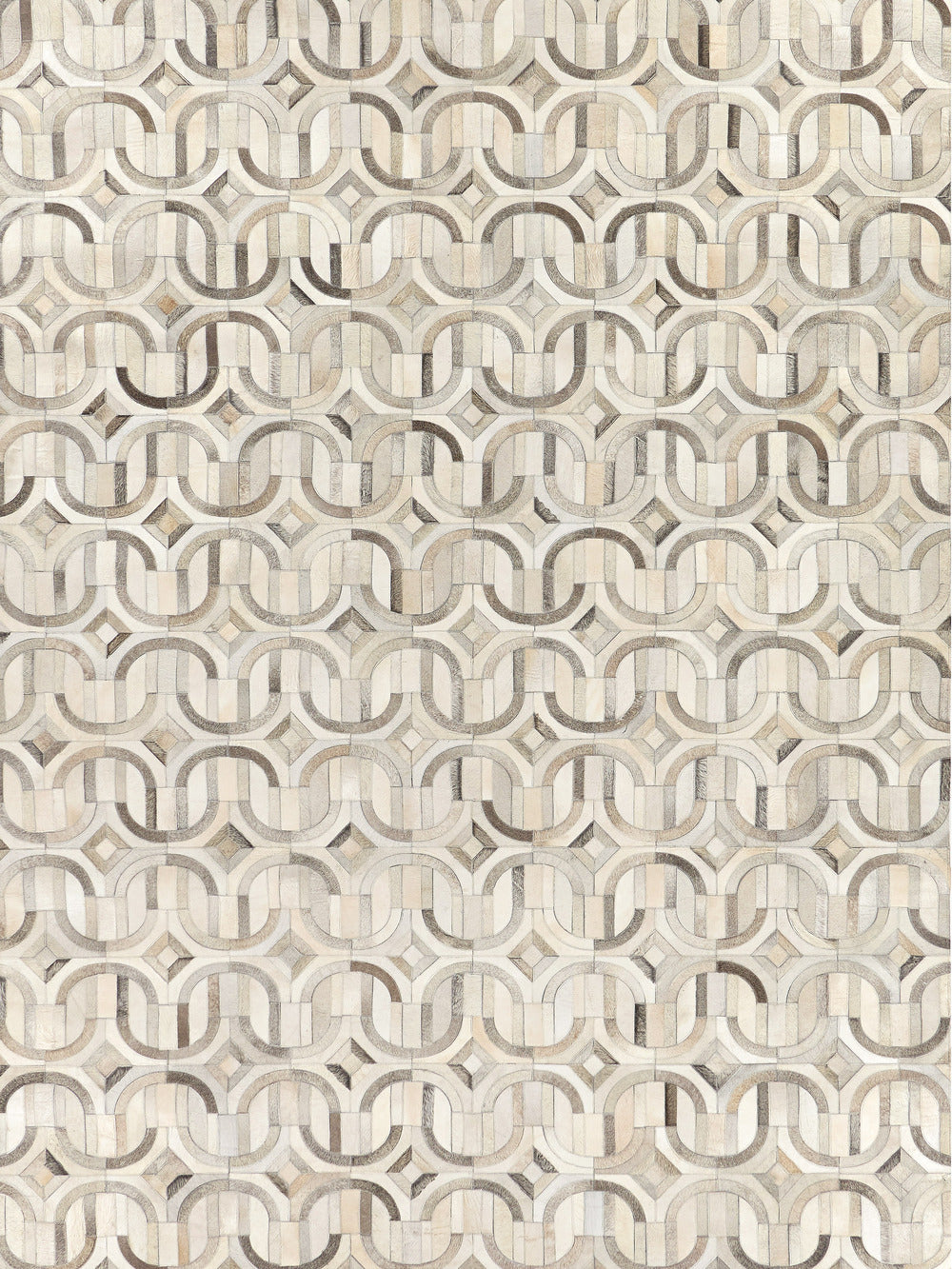 Exquisite Rugs Natural Hide Cowhide Silver Area Rug