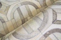 Exquisite Rugs Natural Hide Cowhide Silver Area Rug