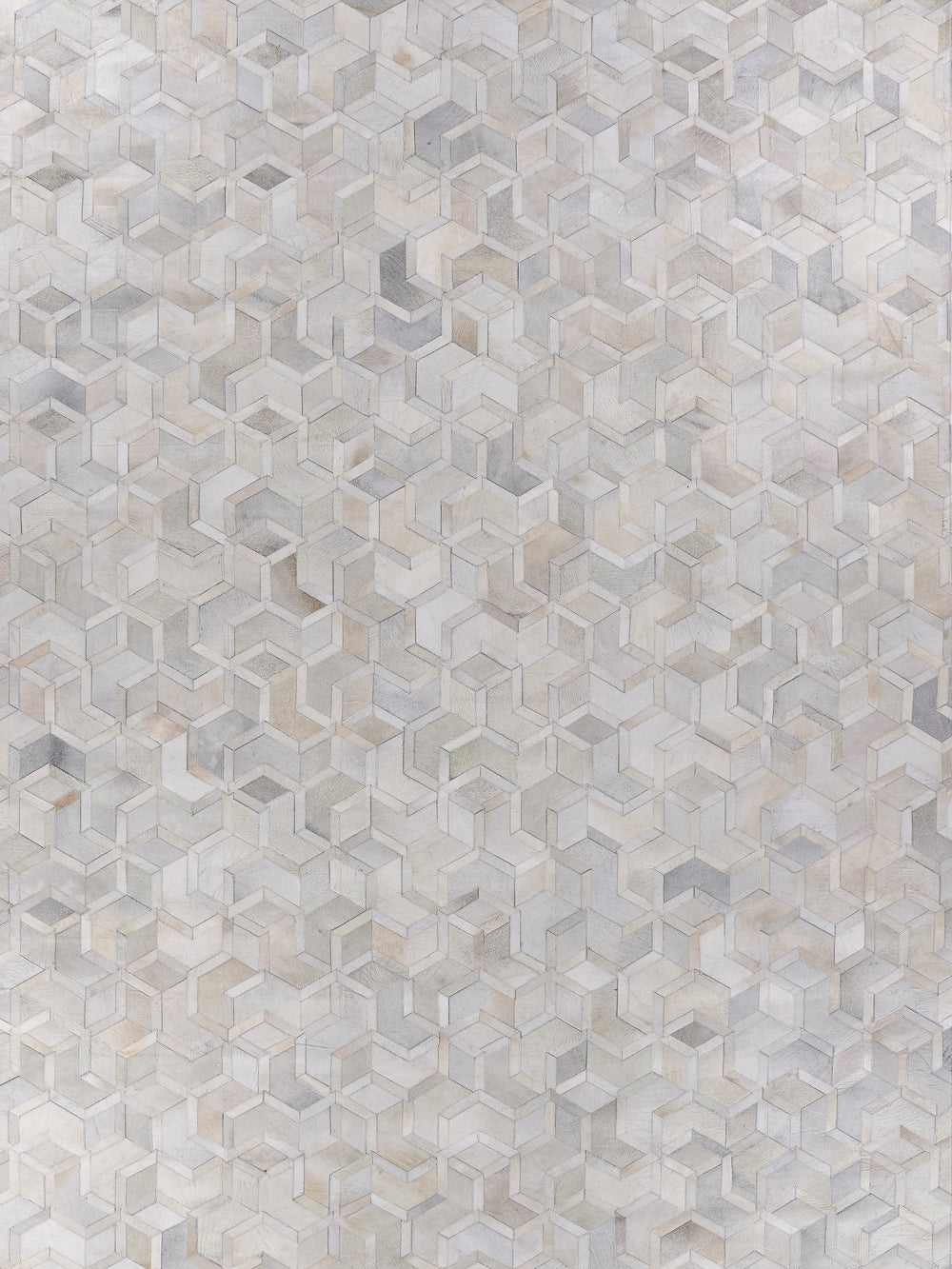 Exquisite Rugs Natural Hide Cowhide Silver Area Rug