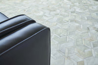 Exquisite Rugs Natural Hide Cowhide Silver Area Rug