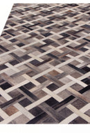 Exquisite Rugs Natural Hide Cowhide Silver Area Rug
