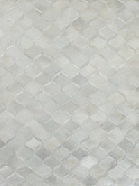 Exquisite Rugs Natural Hide Cowhide Silver Area Rug