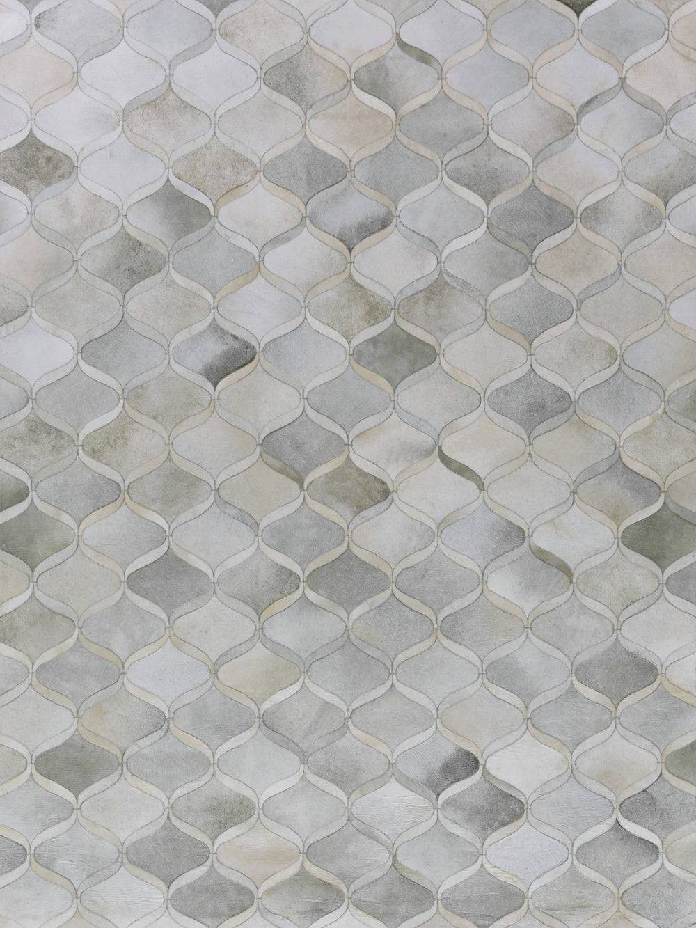 Exquisite Rugs Natural Hide Cowhide Silver Area Rug