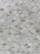 Exquisite Rugs Natural Hide Cowhide Silver Area Rug