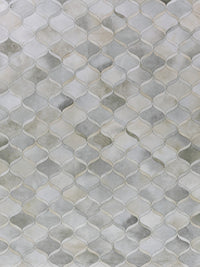 Exquisite Rugs Natural Hide Cowhide Silver Area Rug
