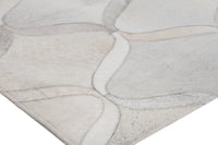 Exquisite Rugs Natural Hide Cowhide Silver Area Rug