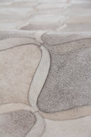 Exquisite Rugs Natural Hide Cowhide Silver Area Rug